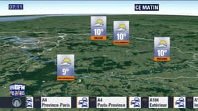 Météo Paris Île-de-France du 14 avril: Temps sec mais nuageux ce matin