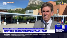 Uniforme dans les collèges des Alpes-Maritimes: Charles-Anges Ginésy, président du département, est favorable