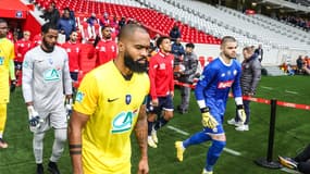 Kévin Parsemain lors de Lille-Golden Lion en Coupe de France, le 6 janvier 2024.
