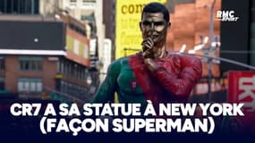 Une statue de Cristiano Ronaldo dévoilée à Times Square