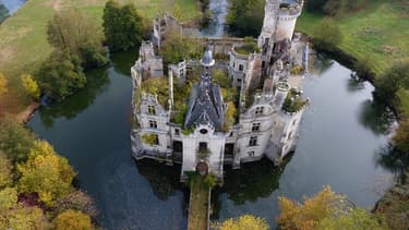 Le château de La Mothe-Chandeniers, dans la Vienne.