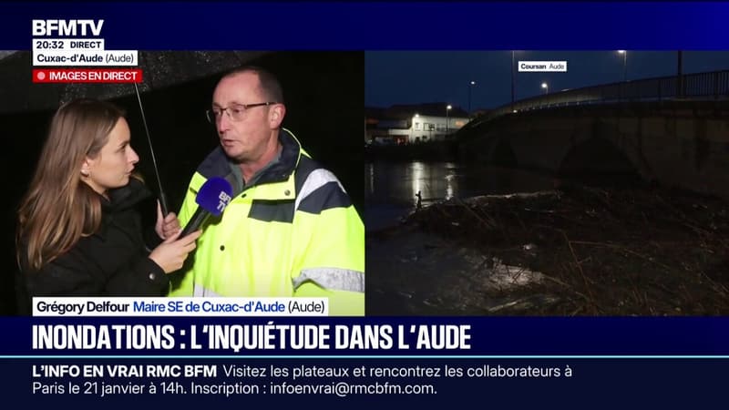 Inondations dans l'Aude: plusieurs routes départementales sont fermées