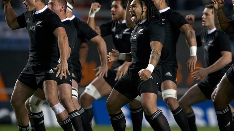 Le fameux haka des All Blacks