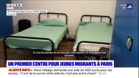 Paris: un premier centre d'hébergement pour les jeunes migrants isolés a ouvert ses portes 