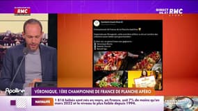 Les histoires de Sébastien Krebs : Véronique, 1ère championne de France de planche apéro - 28/04