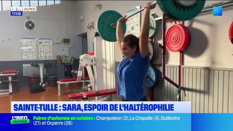 Sainte-Tulle: Sara, espoir de l'haltérophilie