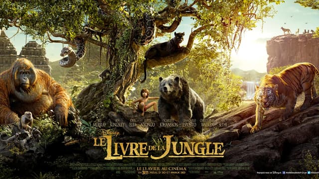 Le Livre de la jungle est sorti au cinéma le 13 avril