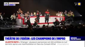 Paris: la finale du trophée d'impro culture s'est tenu mardi au théâtre de l'Odéon