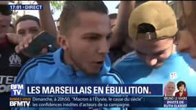 Ambiance déjà très chaude à Marseille avant le match face à Salzbourg 