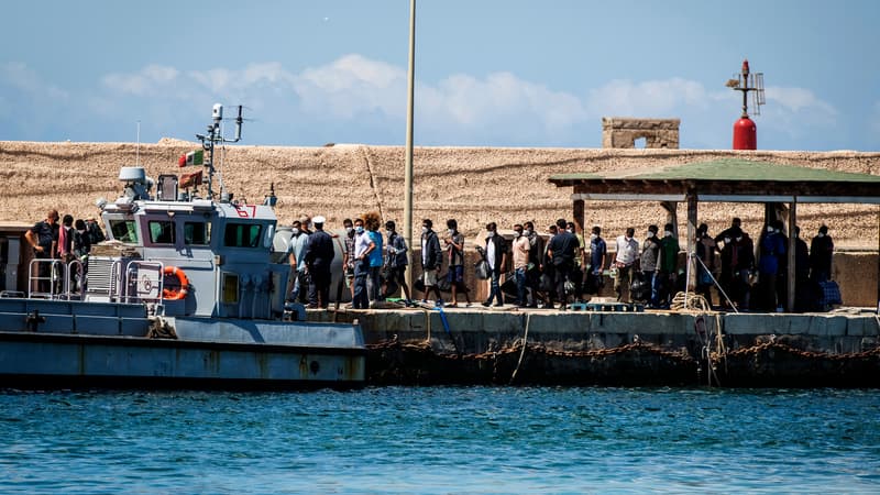 Lampedusa: l'île italienne, porte d'entrée privilégiée des migrants cherchant l'exil en Europe