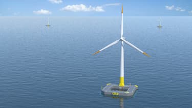 La seule éolienne en mer de 2 MW en service en France est équipée d'un flotteur conçu par Ideol. Elle est installée dans l'Atlantique au large du Croisic (Loire-Atlantique),