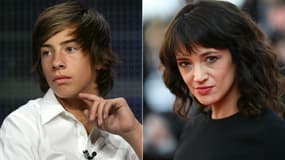 Jimmy Bennett et Asia Argento