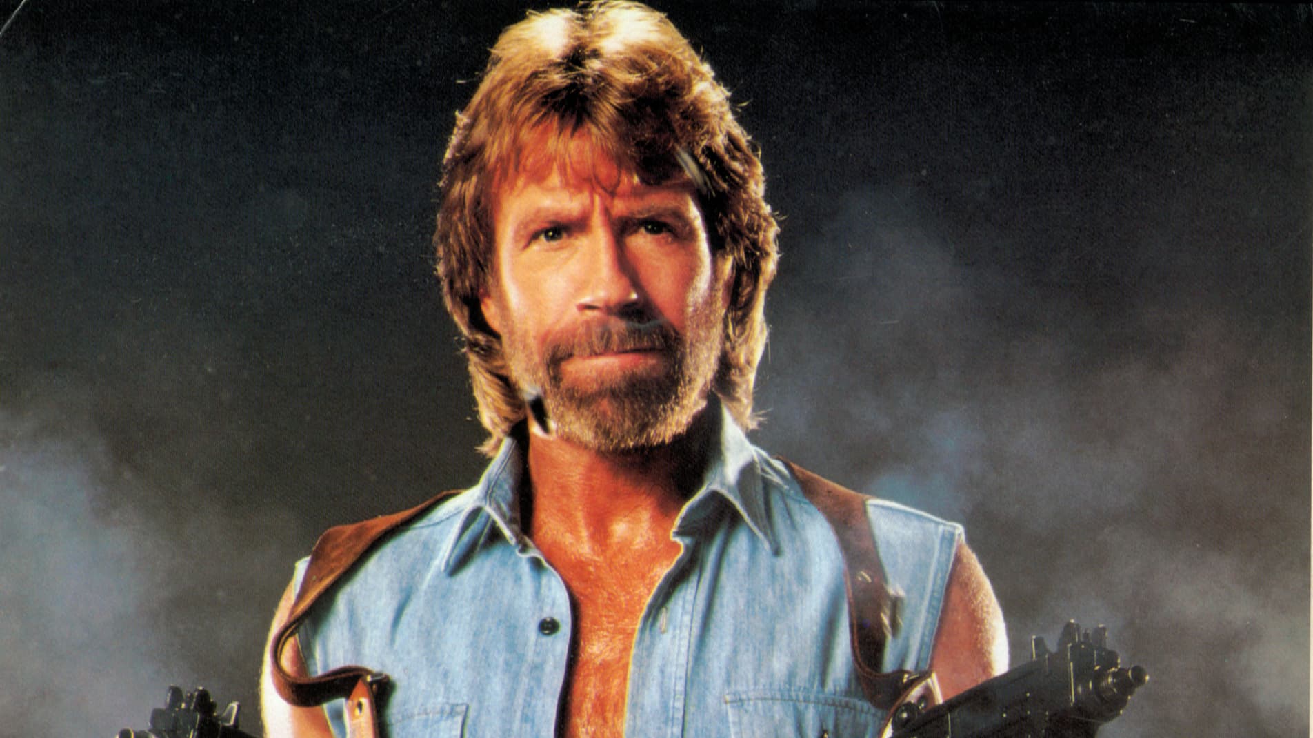 Chuck Norris dans le film "Invasion USA" de Joseph Zito en 1985