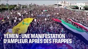  Yémen: une manifestation d'ampleur après les frappes des États-Unis et du Royaume-Uni 