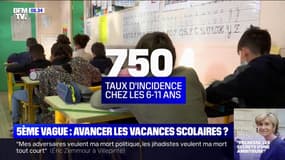 5e vague: faut-il avancer les vacances scolaires ?