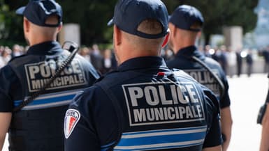 La police municipale de Nice, le 19 mai 2025.
