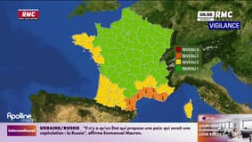 Sept départements sont toujours placés en vigilance orange canicule pour ce lundi