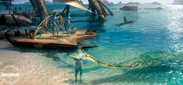 Un concept art du film "Avatar 2" Un concept art du film "Avatar 2"