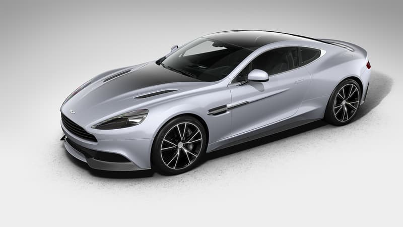L'Aston Martin Vanquish Centenary Edition de Daniel Craig n'avait que 2000 kilomètres au compteur. (image d'illustration) 