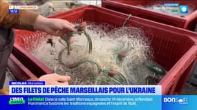 Marseille : des filets de pêche pour l'Ukraine