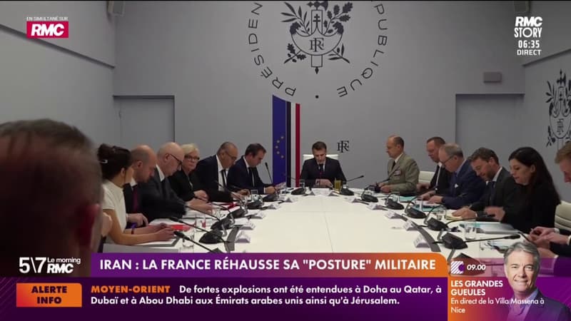 Iran : la France réhausse sa "posture" militaire