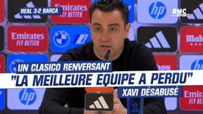 Real 3-2 Barça: "Il aurait été normal de gagner", Xavi dépité 