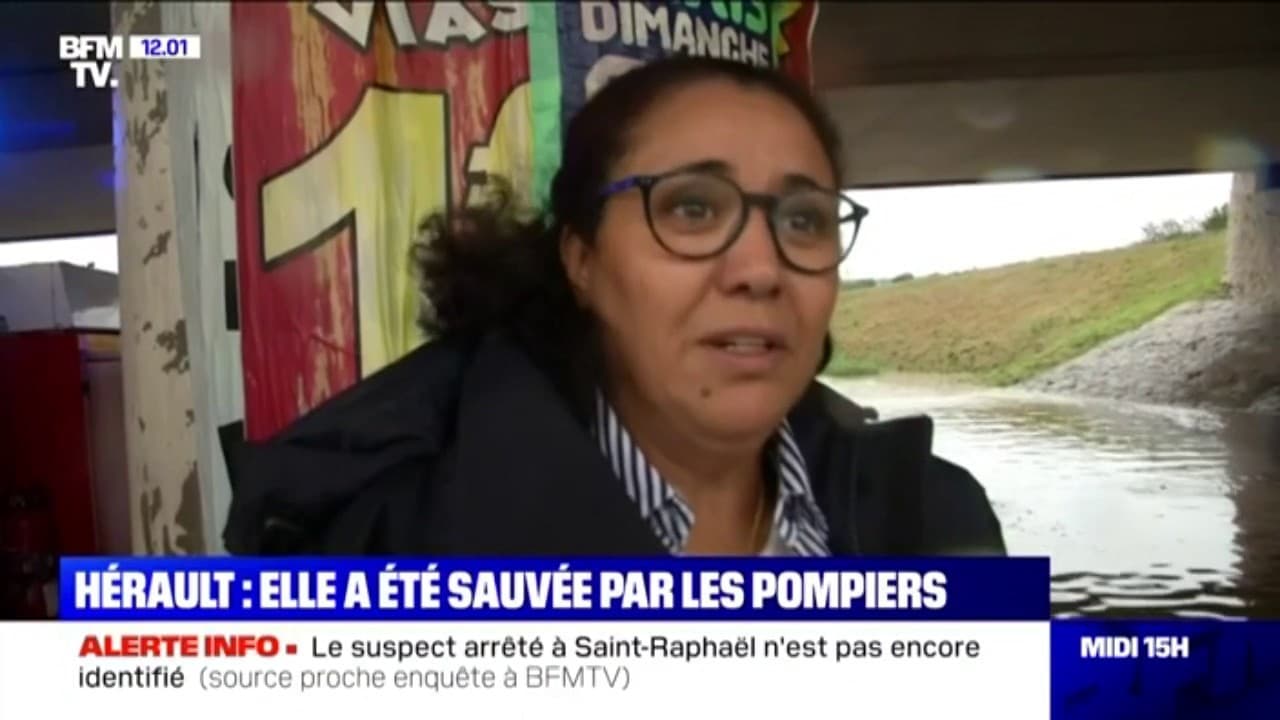 Elle M ' A Sauvee Replay "L'eau m'a emportée." Cette conductrice a été sauvée des inondations