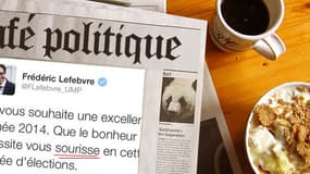 Frédéric Lefebvre affirme que son compte Twitter a été usurpé.