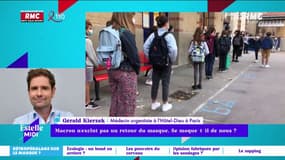 Macron évoque un possible retour du masque. Est-ce qu'on se moque de nous ? Avis de Gérald Kierzek
