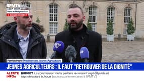 "Sur le Mercosur, nous avons obtenu une première victoire", affirme Pierrick Horel, président des Jeunes Agriculteurs
