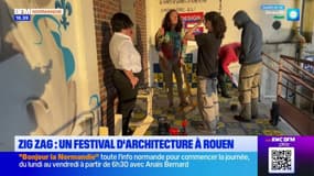 Rouen: le festival d'architecture Zigzag a débuté ce samedi
