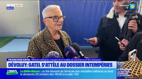 Dévoluy: la ministre Françoise Gatel assure prendre en main le dossier intempéries