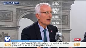 Guillaume Pepy, directeur de la SNCF: "Quand une machine arrive pour aider l'homme et améliorer les conditions de travail, parfois, il y a un poste supprimé."