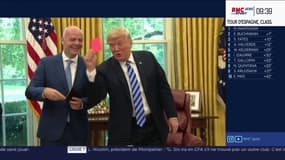 Mondial 2026 : Trump reçoit Infantino à la Maison Blanche et veut rebaptiser le football « soccer »