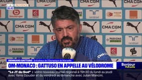OM-Monaco: Gennaro Gattuso en appelle aux supporters