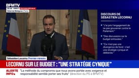 Lecornu défend un projet de budget "meilleur" et "responsable" qui "peut rasssembler"