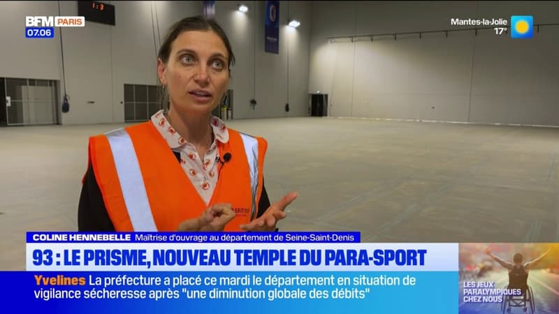 Bobigny: découverte du Prisme, le nouveau temple du para-sport (1/1)