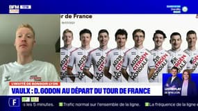 Tour de France: première participation pour Dorian Godon, coureur cycliste AG2R Citroën