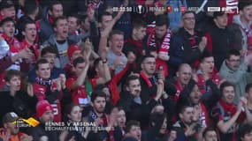 Rennes - Arsenal : l'échauffement des équipes