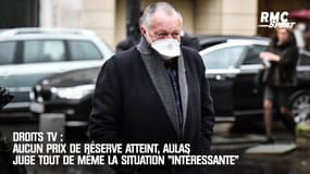 Droits TV : Aucun prix de réserve atteint, Aulas juge tout de même la situation "intéressante"