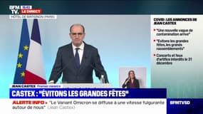 Jean Castex: "Dès le 3 janvier, la dose de rappel sera possible après un délai de 4 mois après la dernière injection"