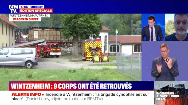 Incendie en Alsace: un nouveau bilan fait état de 9 personnes décédées