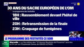 30 ans du sacre européen de l'OM: le programme des festivités