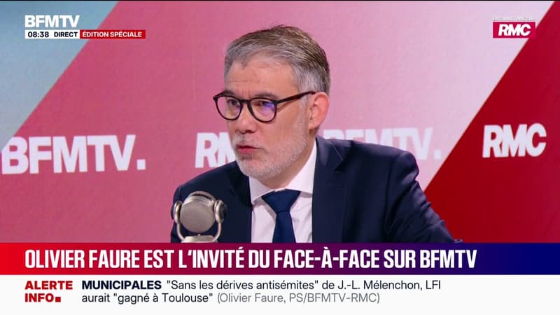 Olivier Faure sur les propos de François Hollande critiquant sa stratégie pour les municipales: "Un ancien président ne devrait pas dire ça"