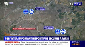 PSG/Inter: tout savoir sur l'important dispositif de sécurité mis en place à Paris