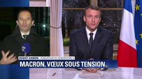 Benoît Hamon prendra les vœux d’Emmanuel Macron "avec beaucoup de prudence"