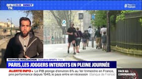 Paris, les joggeurs interdits en pleine journée - 08/04