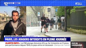 Paris, les joggeurs interdits en pleine journée - 08/04