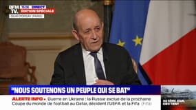 Ukraine: Jean-Yves Le Drian annonce que l'ambassade de France est transférée à Lviv