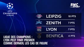 Ligue des champions : Lyon peut finir premier comme dernier, les cas de figure